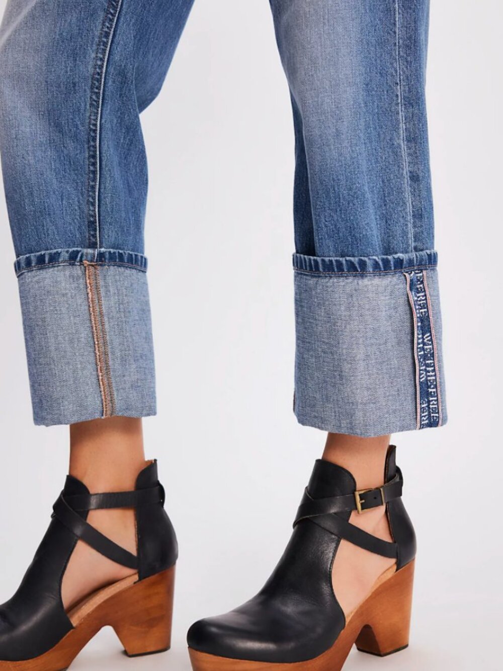 Free People Cedar Clog - Black Nubuck size 36